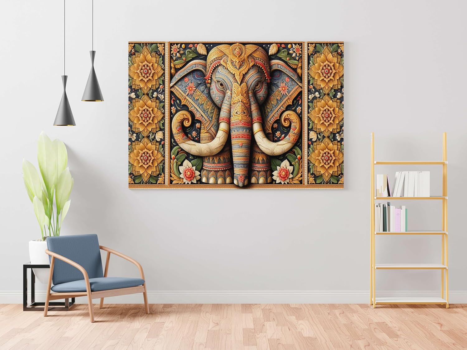 Morden Art Painting For Wall Decoration With Frame Canvas Painting For Living Room