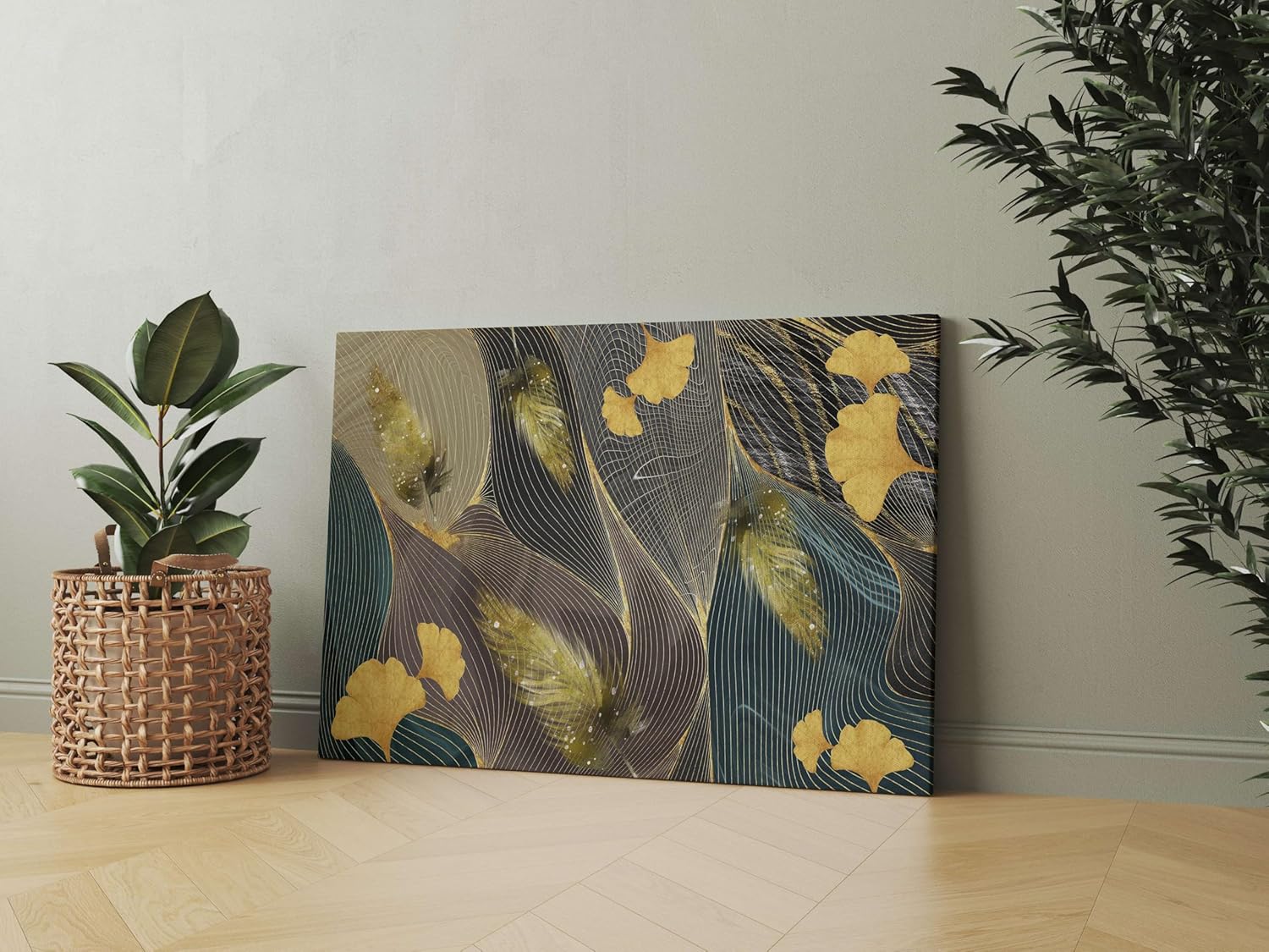 Morden Art Painting For Wall Decoration With Frame Canvas Painting For Living Room