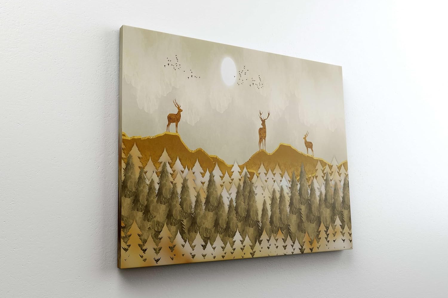 Morden Art Painting For Wall Decoration With Frame Canvas Painting For Living Room