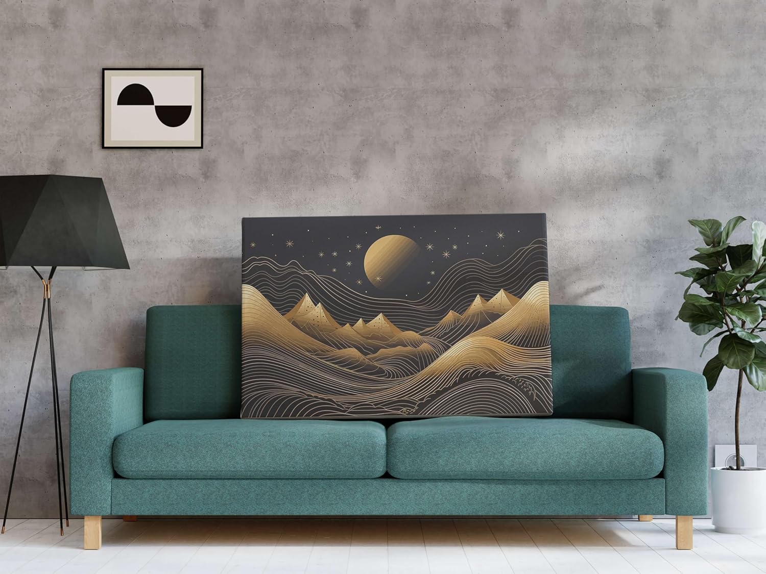 Morden Art Painting For Wall Decoration With Frame Canvas Painting For Living Room