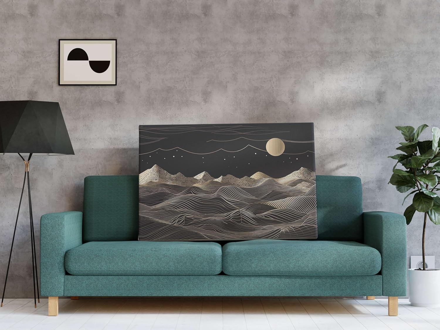 Morden Art Painting For Wall Decoration With Frame Canvas Painting For Living Room