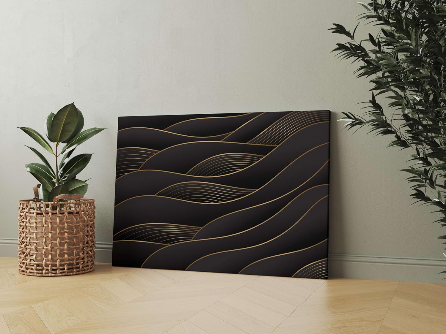 Morden Art Painting For Wall Decoration With Frame Canvas Painting For Living Room