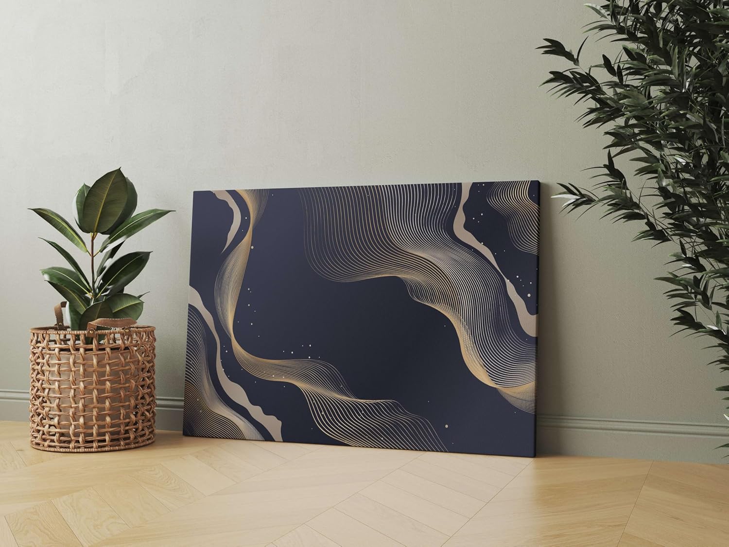 Morden Art Painting For Wall Decoration With Frame Canvas Painting For Living Room