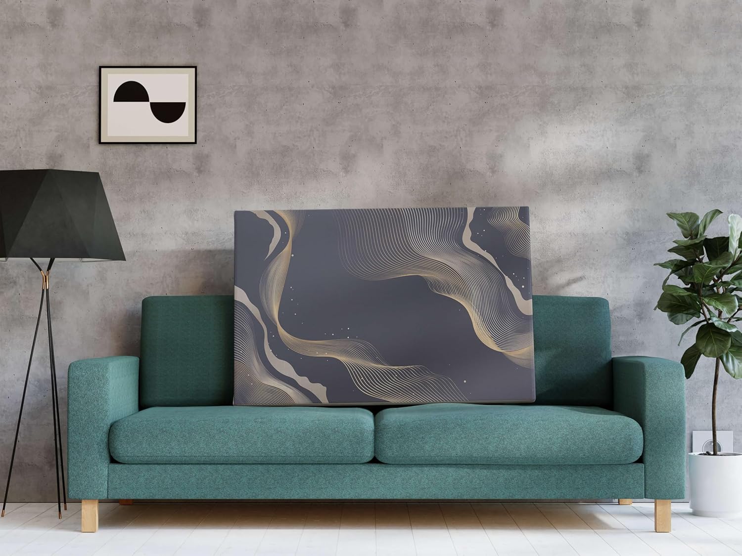 Morden Art Painting For Wall Decoration With Frame Canvas Painting For Living Room