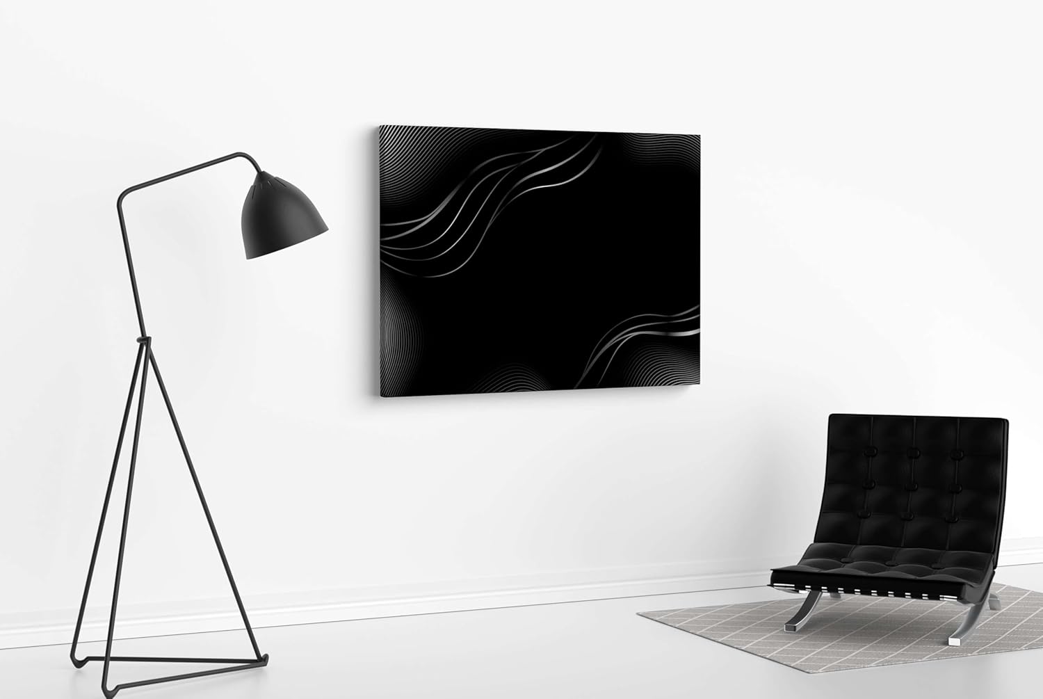 Morden Art Painting For Wall Decoration With Frame Canvas Painting For Living Room