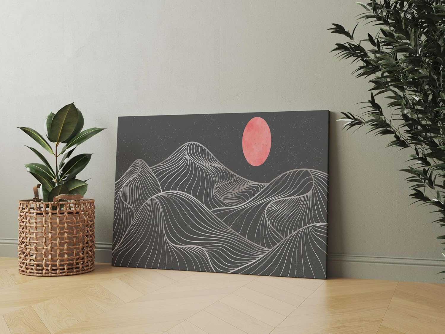 Morden Art Painting For Wall Decoration With Frame Canvas Painting For Living Room