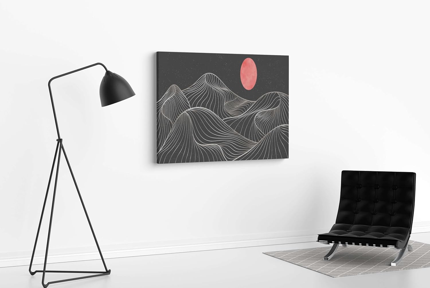 Morden Art Painting For Wall Decoration With Frame Canvas Painting For Living Room