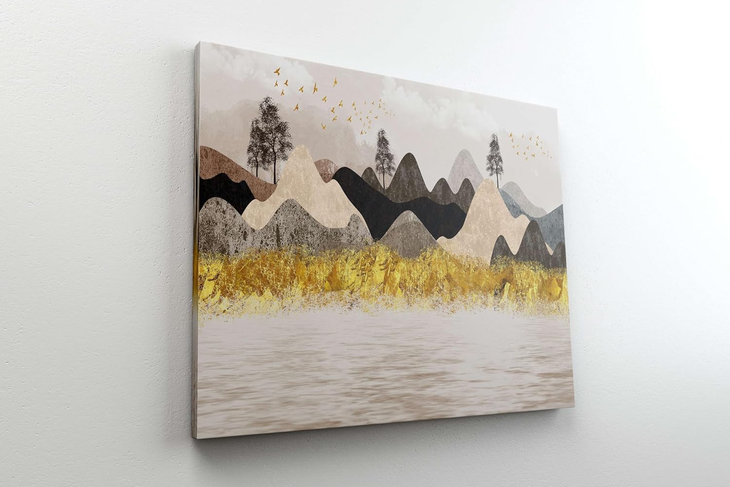 Morden Art Painting For Wall Decoration With Frame Canvas Painting For Living Room