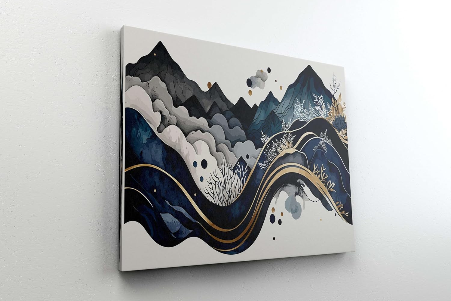 Morden Art Painting For Wall Decoration With Frame Canvas Painting For Living Room