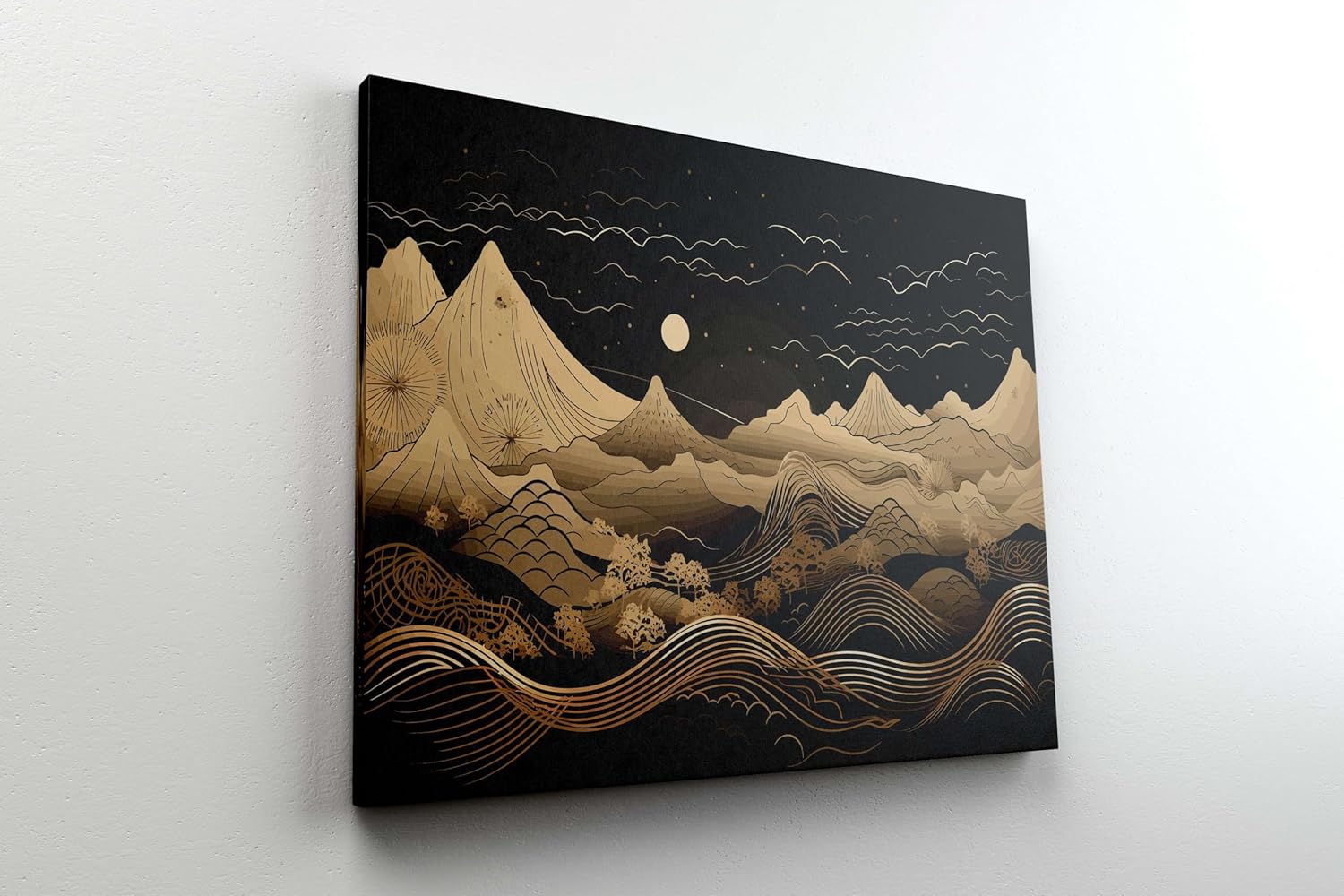 Morden Art Painting For Wall Decoration With Frame Canvas Painting For Living Room