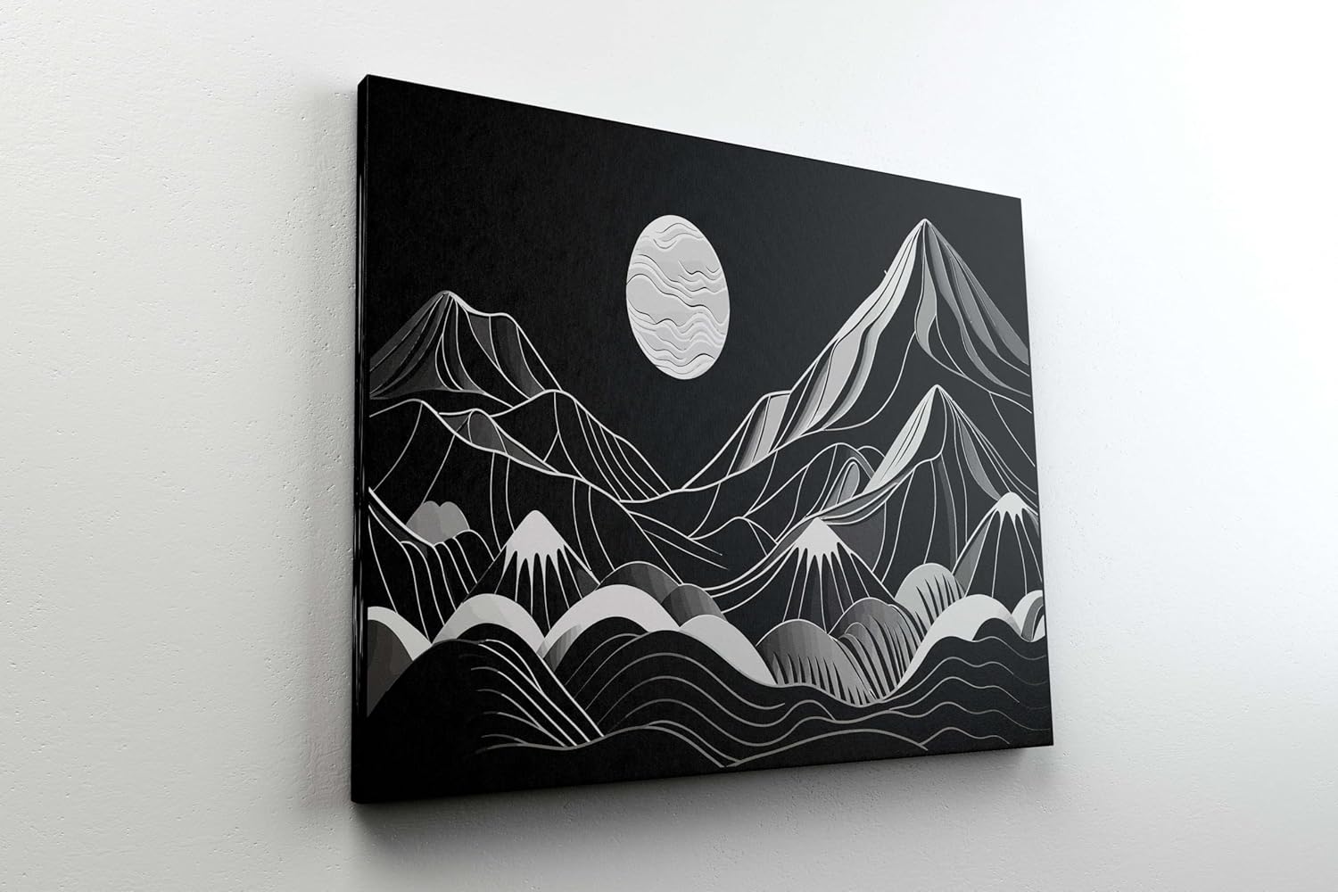 Morden Art Painting For Wall Decoration With Frame Canvas Painting For Living Room