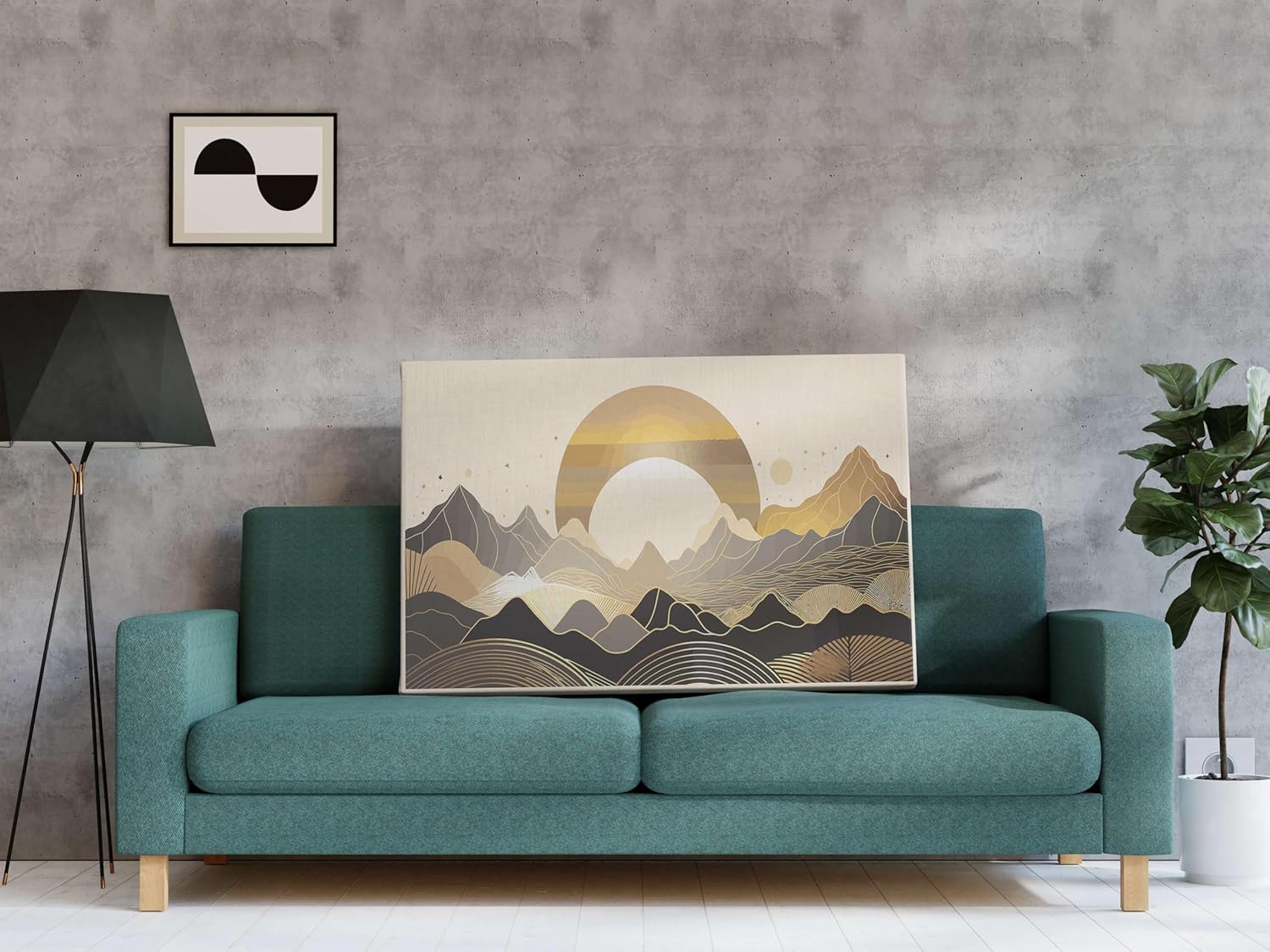 Morden Art Painting For Wall Decoration With Frame Canvas Painting For Living Room