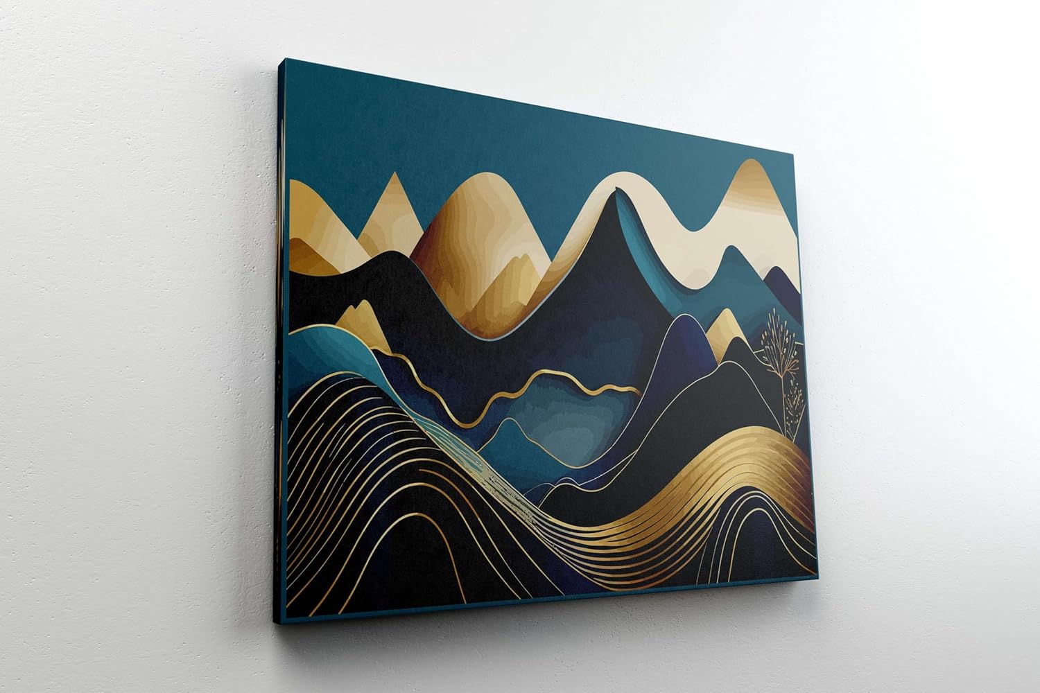 Morden Art Painting For Wall Decoration With Frame Canvas Painting For Living Room