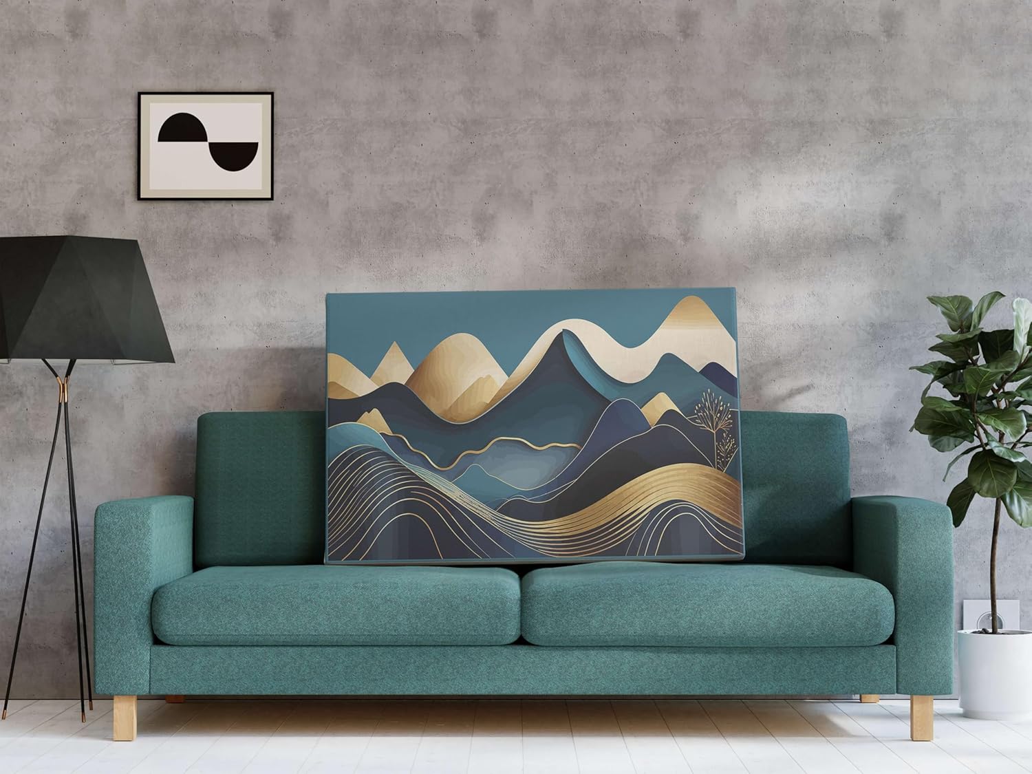 Morden Art Painting For Wall Decoration With Frame Canvas Painting For Living Room