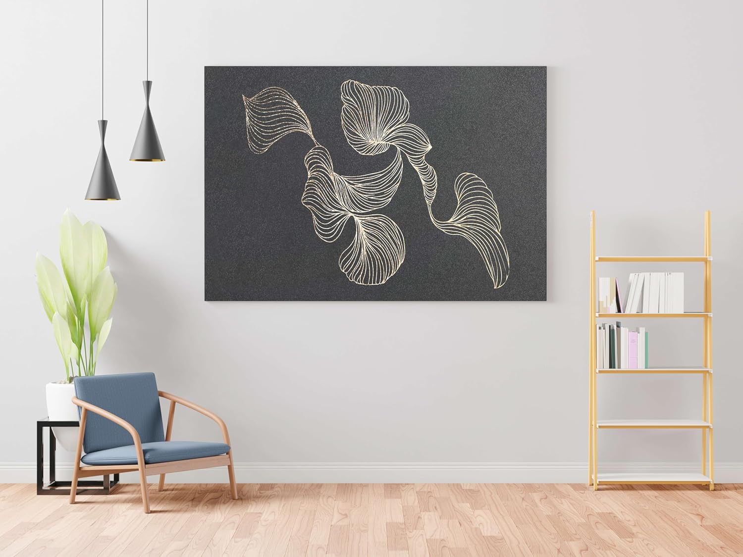 Morden Art Painting For Wall Decoration With Frame Canvas Painting For Living Room