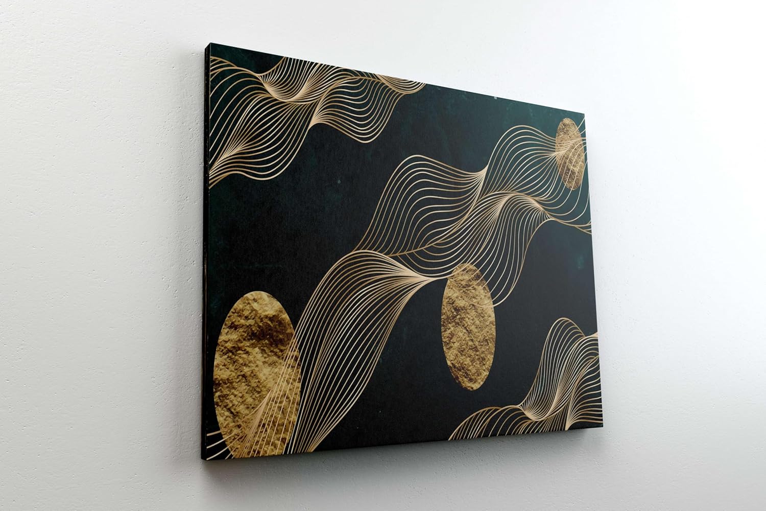 Modern Art Canvas Wall Painting with Frame for Living Room