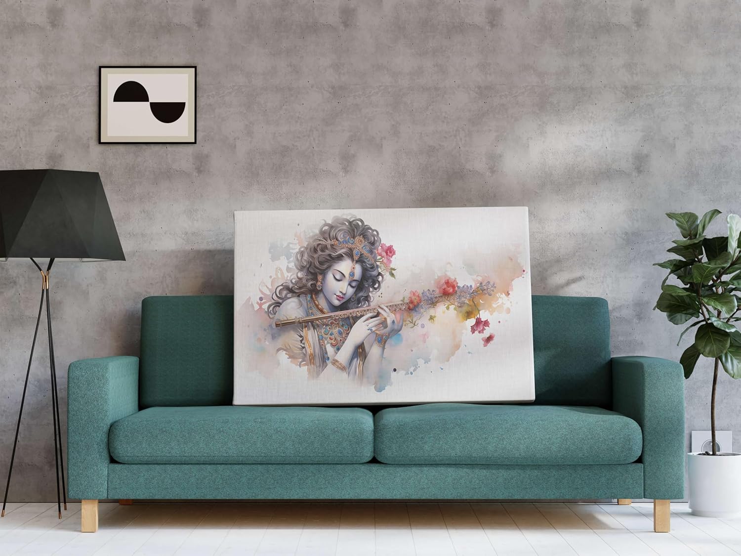 Radha Krishna Paintings For Wall Decorat...