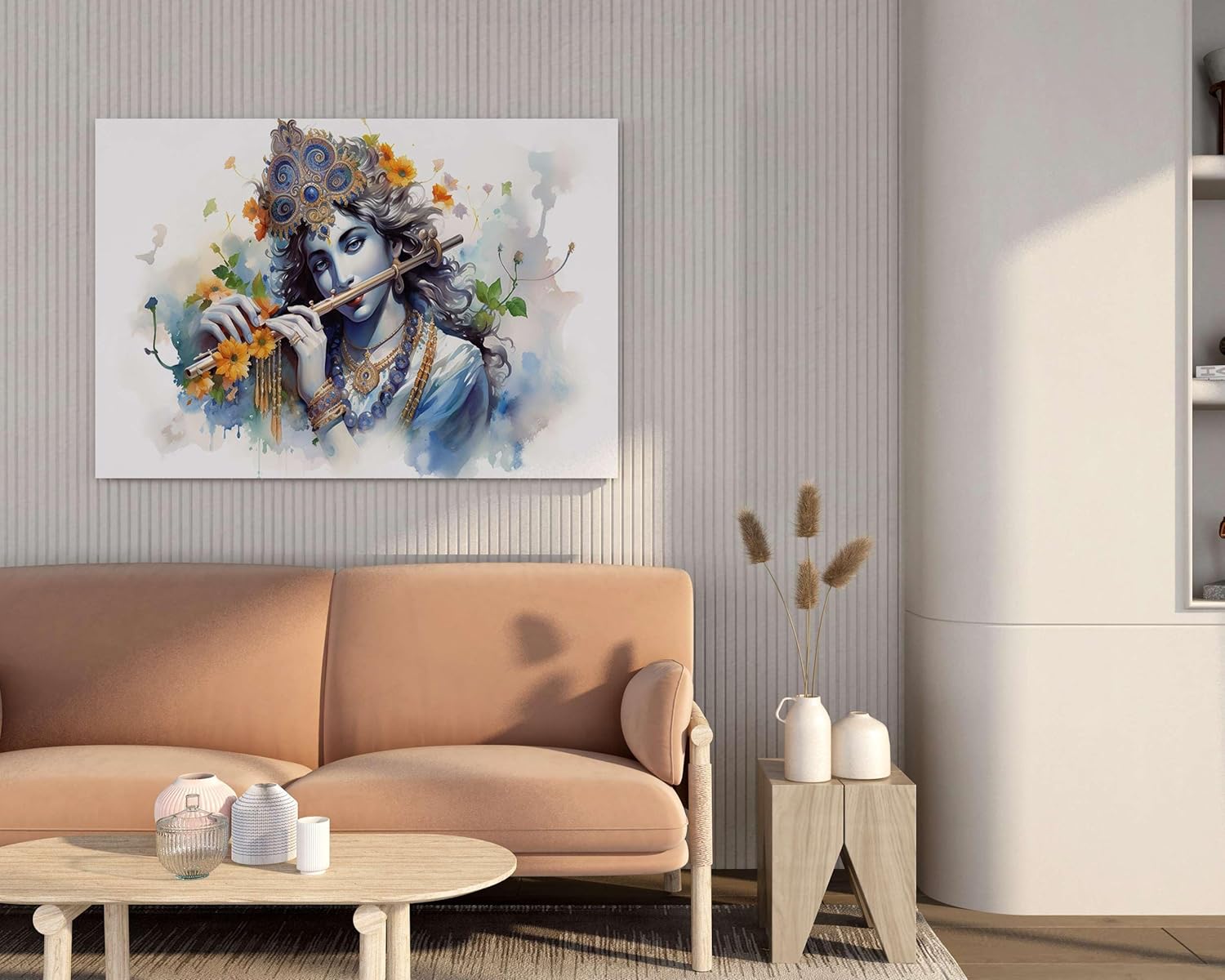 Radha Krishna Paintings For Wall Decorat...