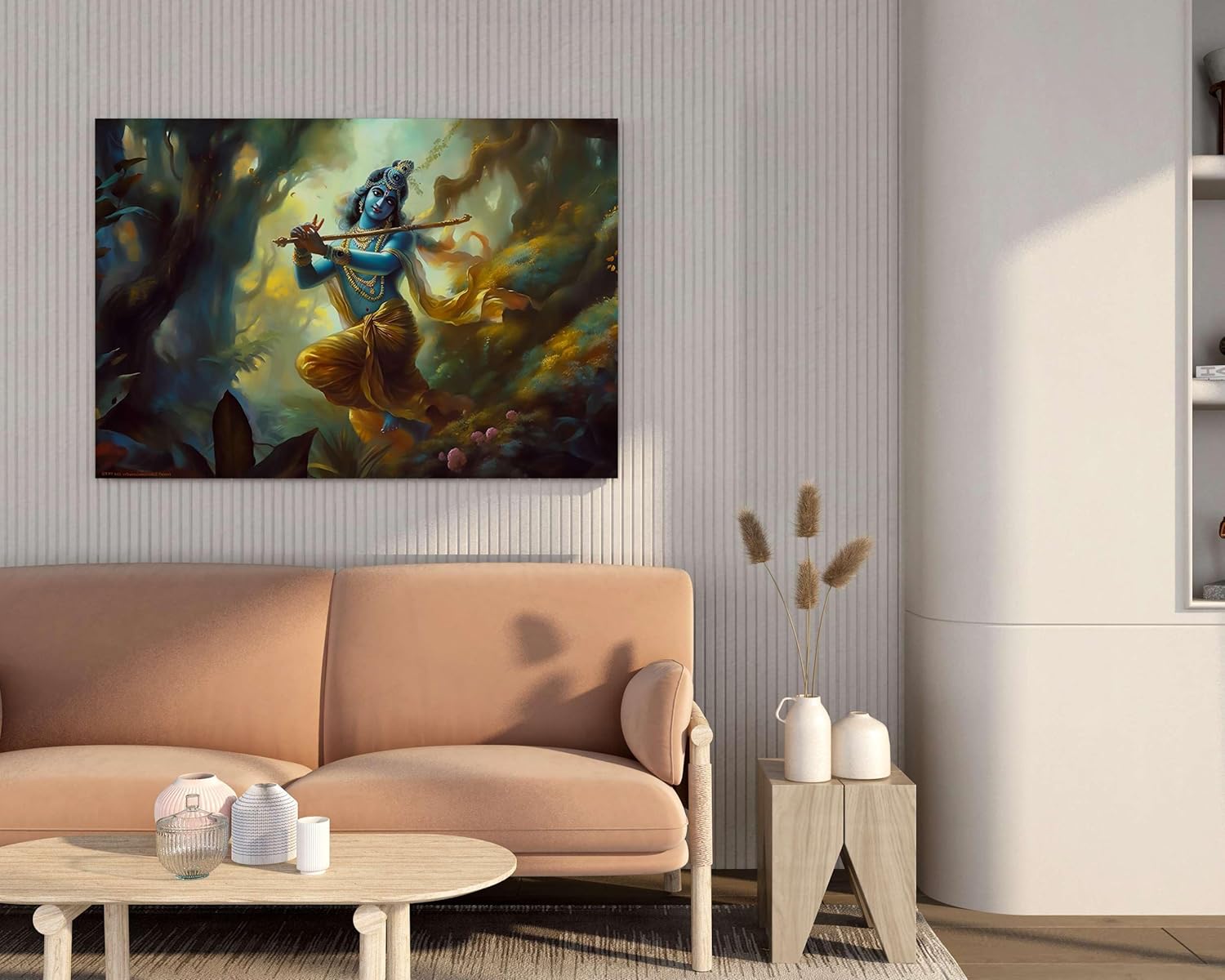 Radha Krishna Paintings For Wall Decorat...