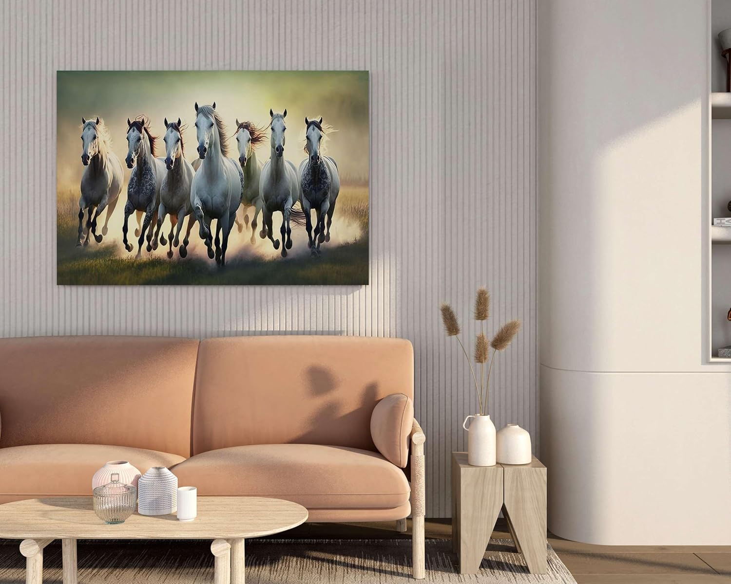 Seven Horse Painting For Wall Decoration...