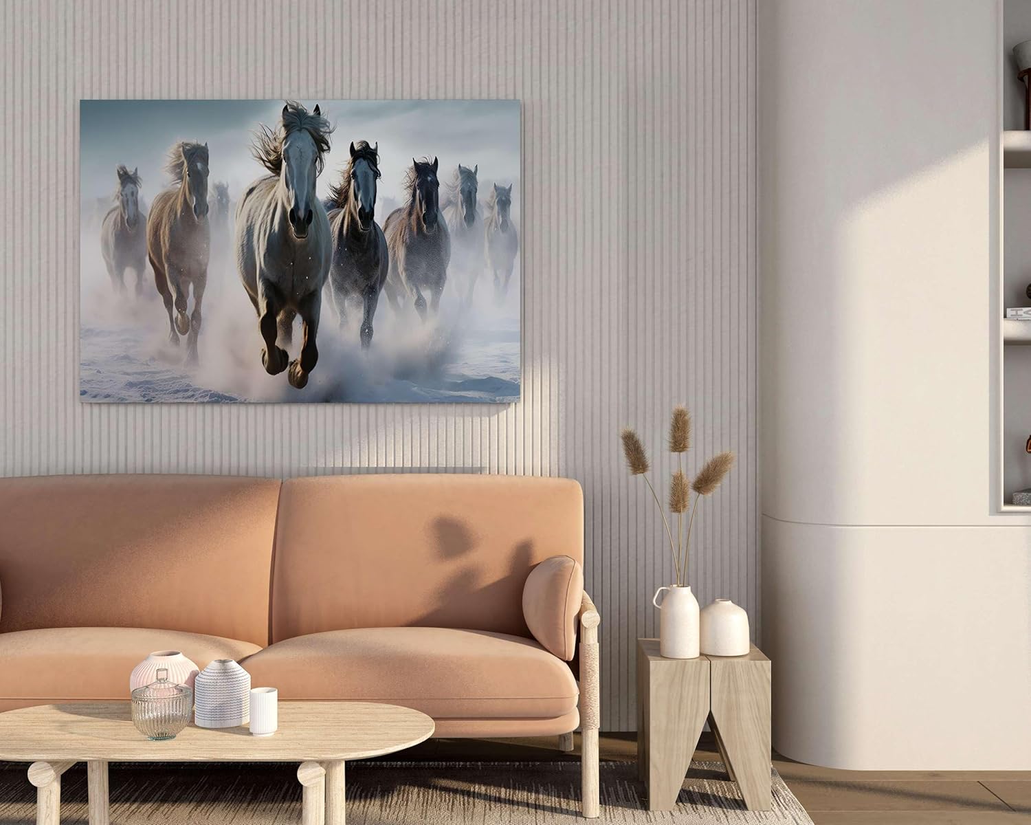 Seven Horse Painting For Wall Decoration...
