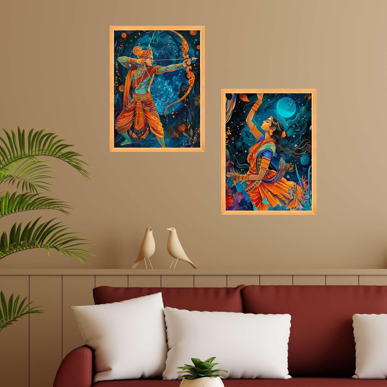 Wall Paintings Set of Two for Wall Dacor...