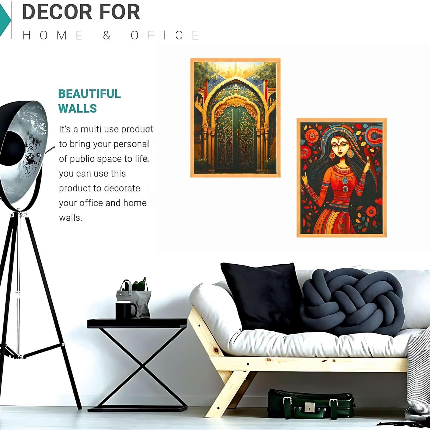 Wall Paintings Set of Two for Wall Dacoration Large Framed Wall Paintings