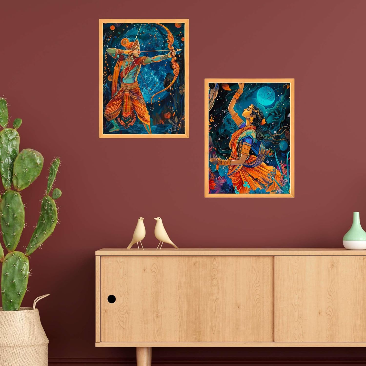 Wall Paintings Set of Two for Wall Dacoration Large Framed Wall Paintings