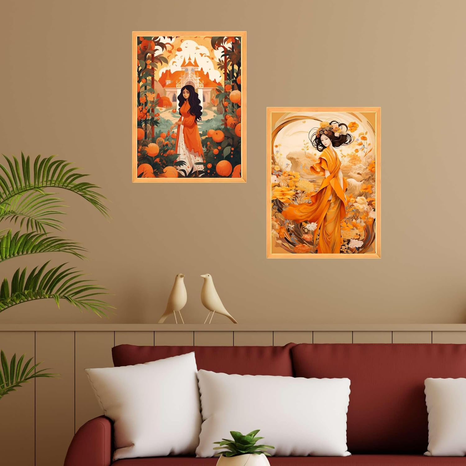 Wall Paintings Set of Two for Wall Dacor...