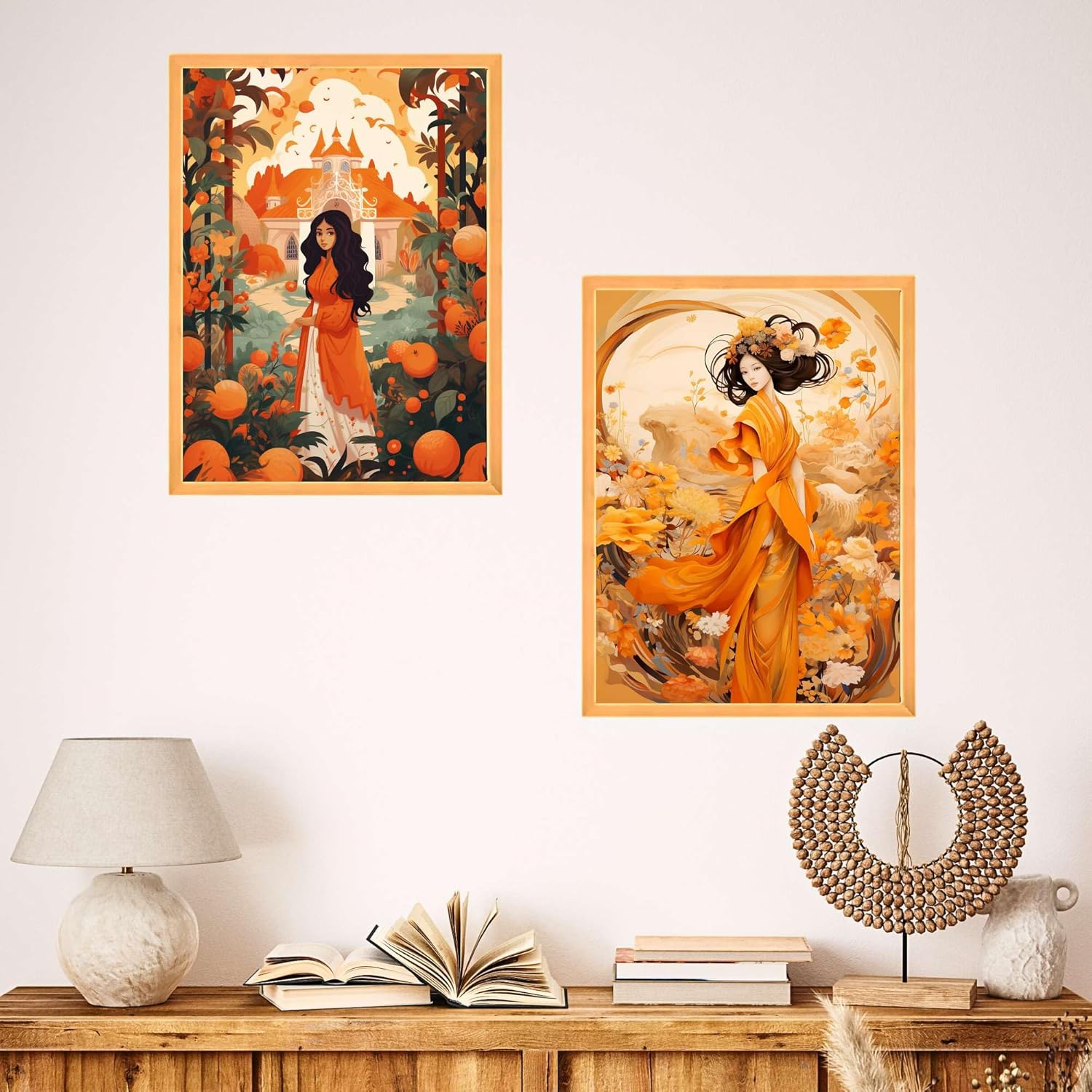 Wall Paintings Set of Two for Wall Dacoration Large Framed Wall Paintings