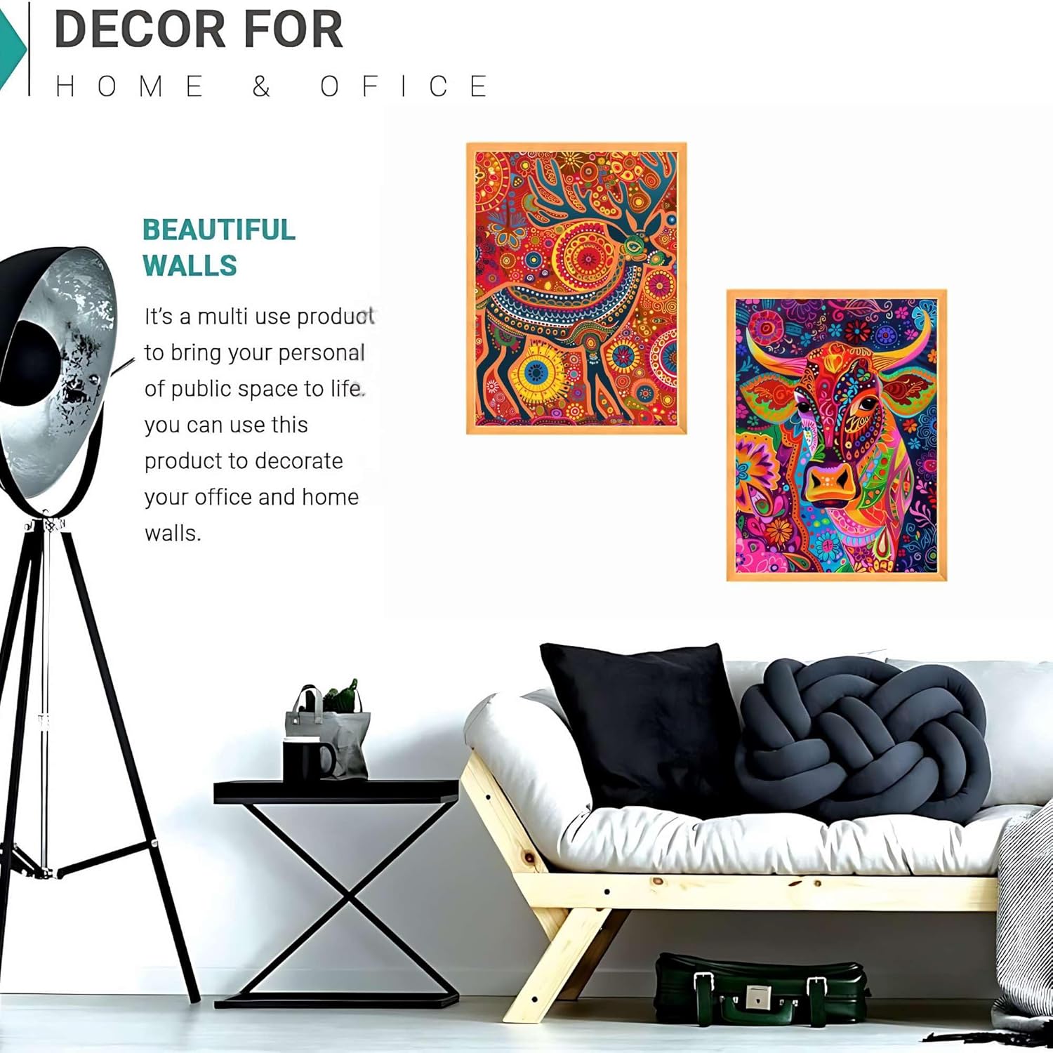 Wall Paintings Set of Two for Wall Dacoration Large Framed Wall Paintings