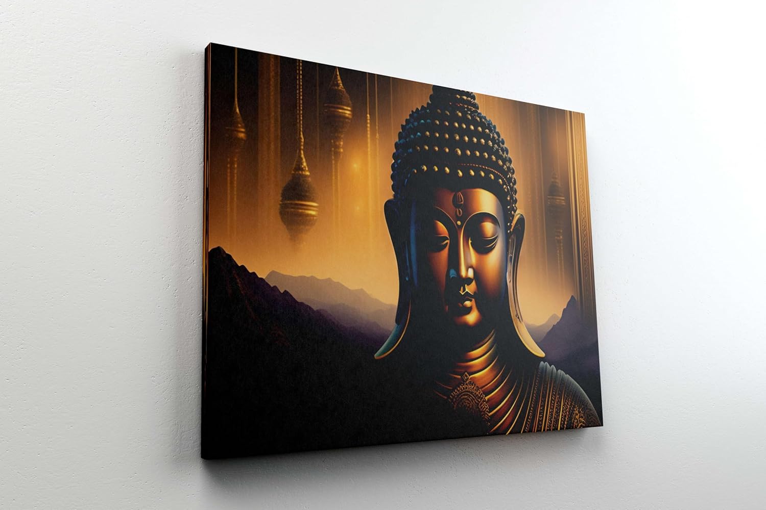 Buddha Paintings For Wall Decoration With Frame Canvas Painting For Living Room