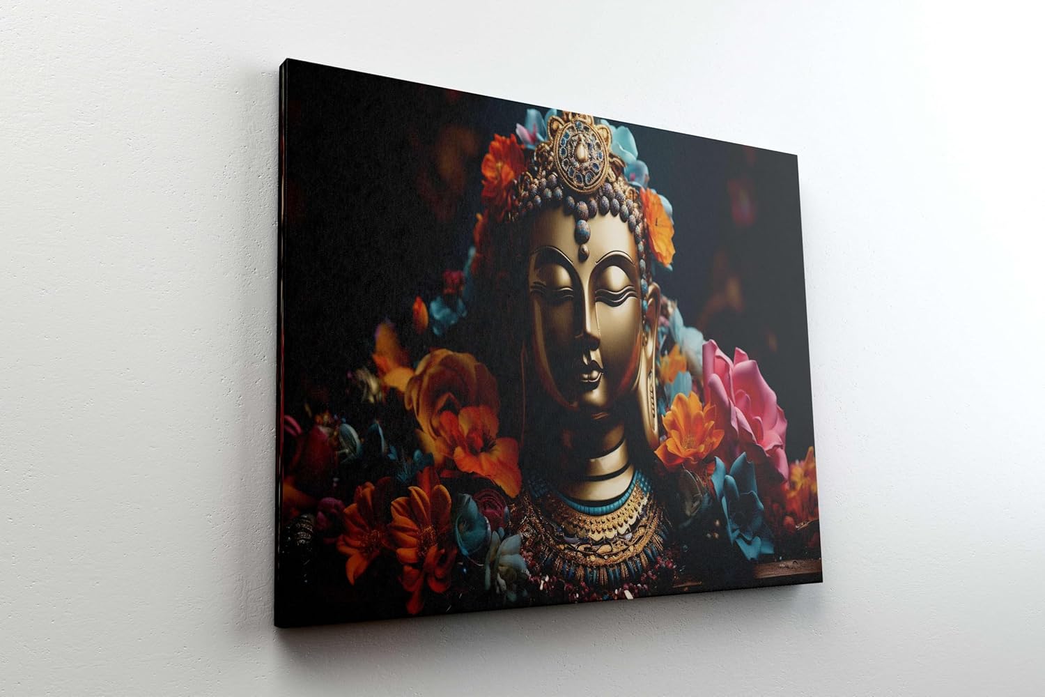 Buddha Paintings For Wall Decoration With Frame Canvas Painting For Living Room