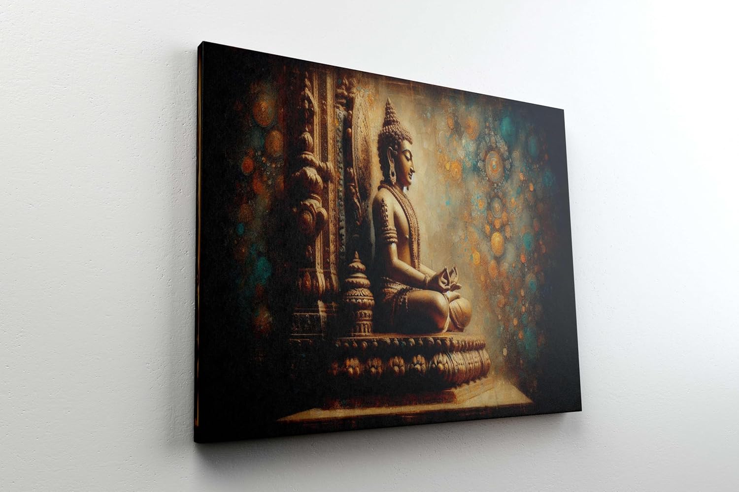 Buddha Paintings For Wall Decoration With Frame Canvas Painting For Living Room