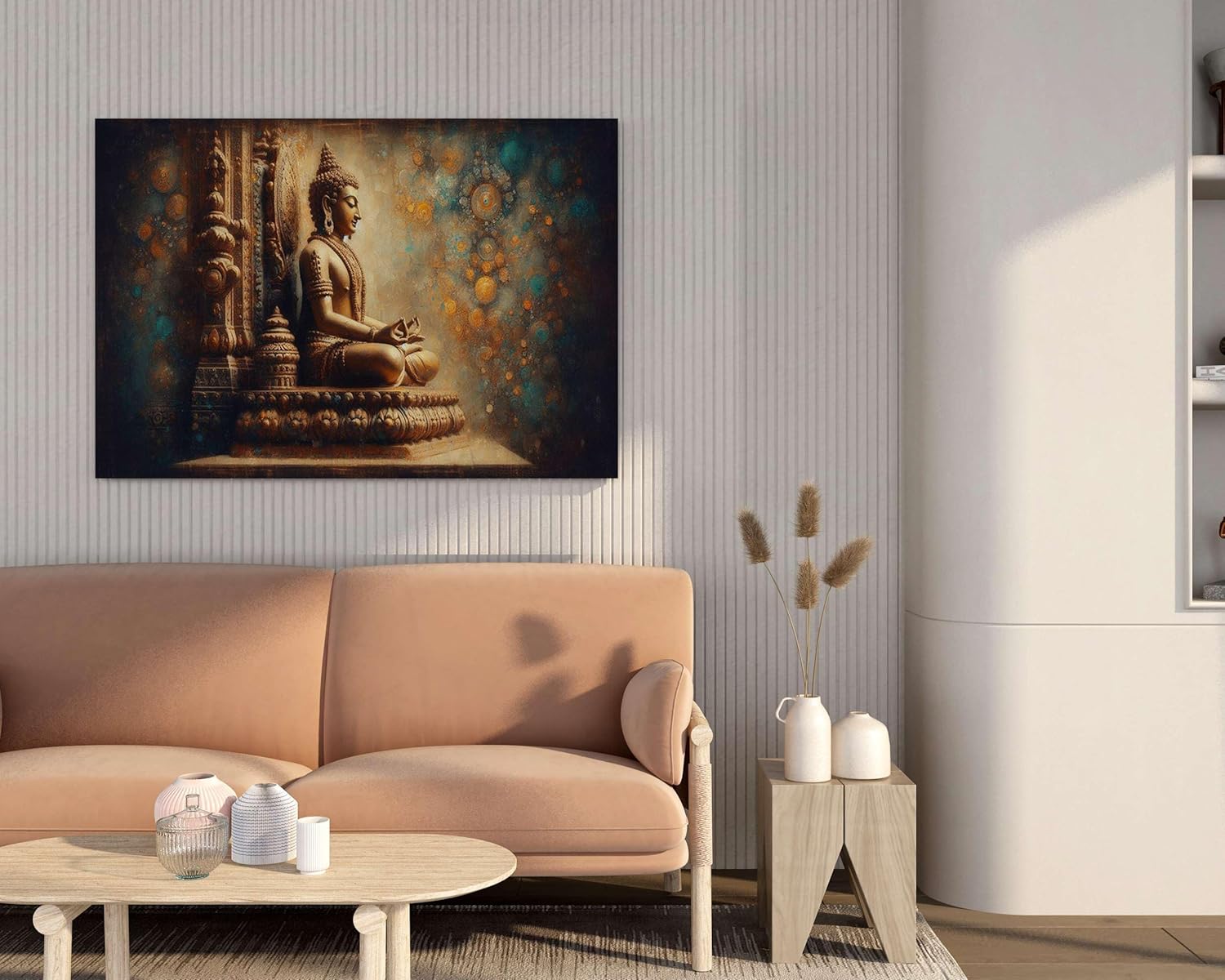 Buddha Paintings For Wall Decoration With Frame Canvas Painting For Living Room