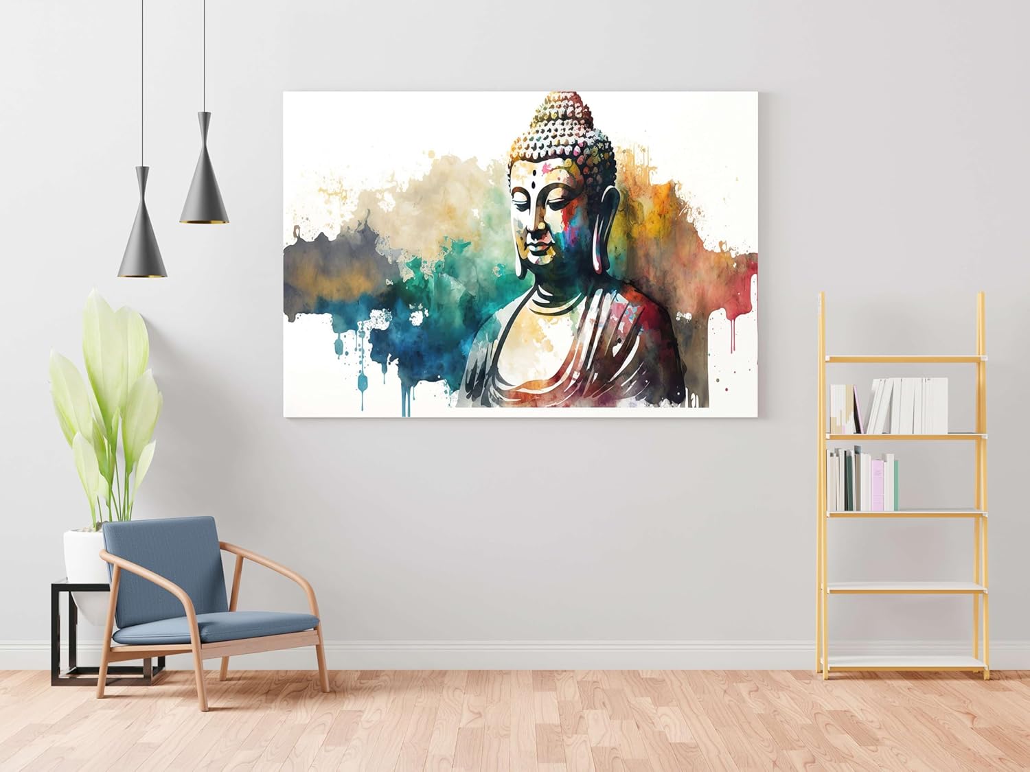 Buddha Paintings For Wall Decoration Wit...