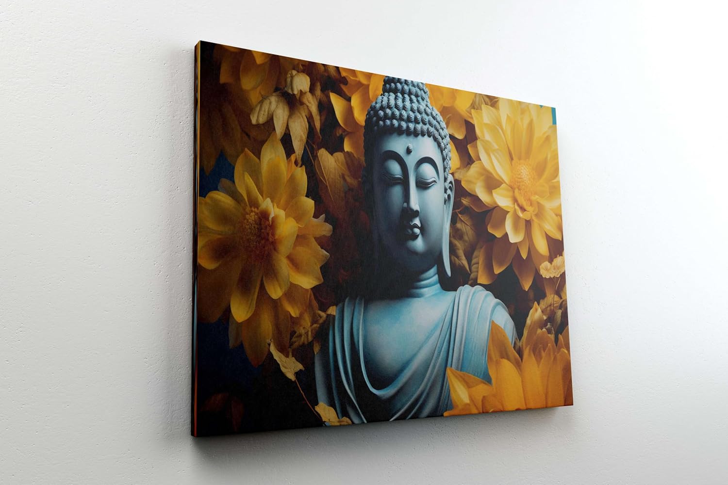 Buddha Paintings For Wall Decoration With Frame Canvas Painting For Living Room
