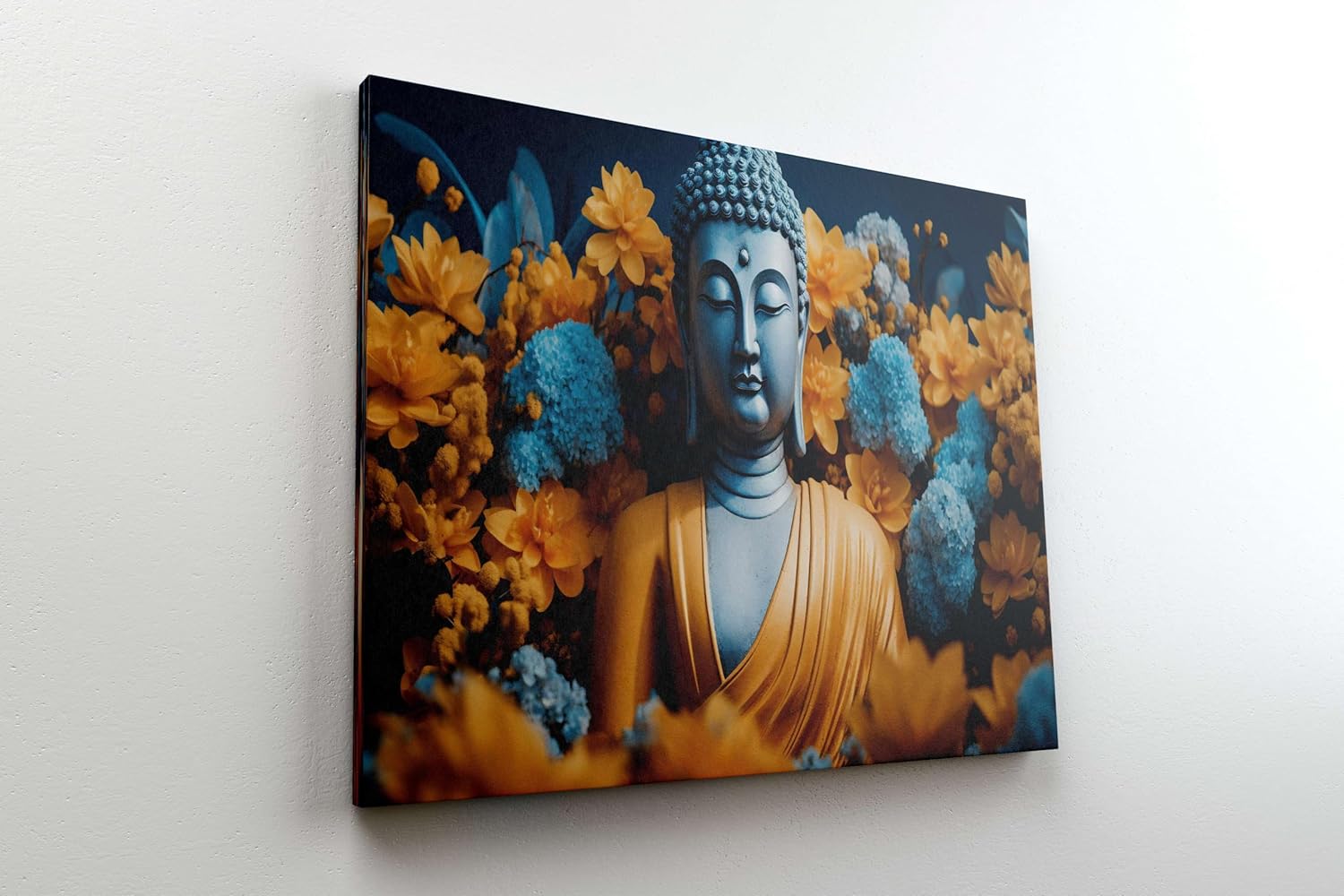 Buddha Paintings For Wall Decoration With Frame Canvas Painting For Living Room