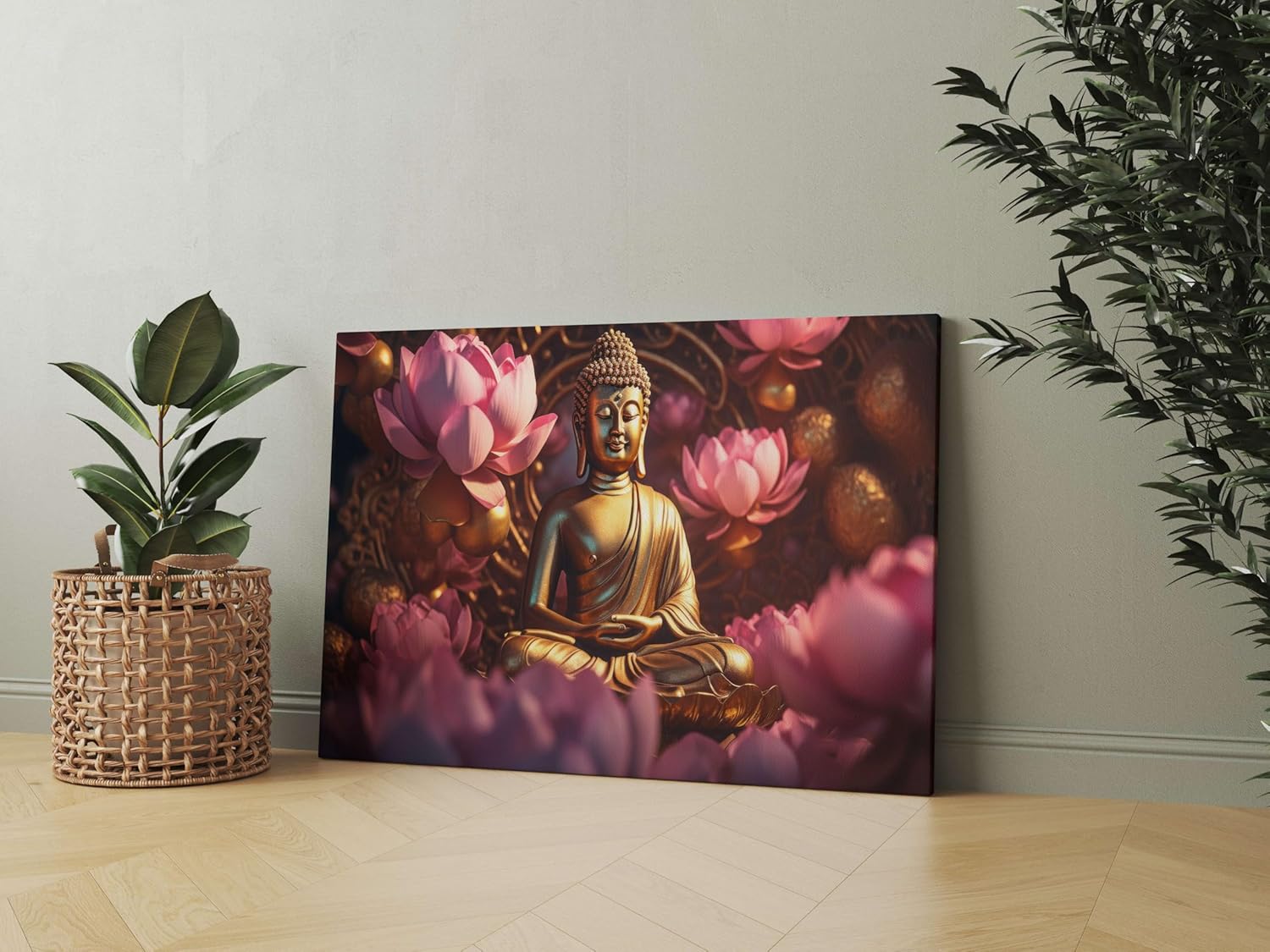 Buddha Paintings For Wall Decoration Wit...