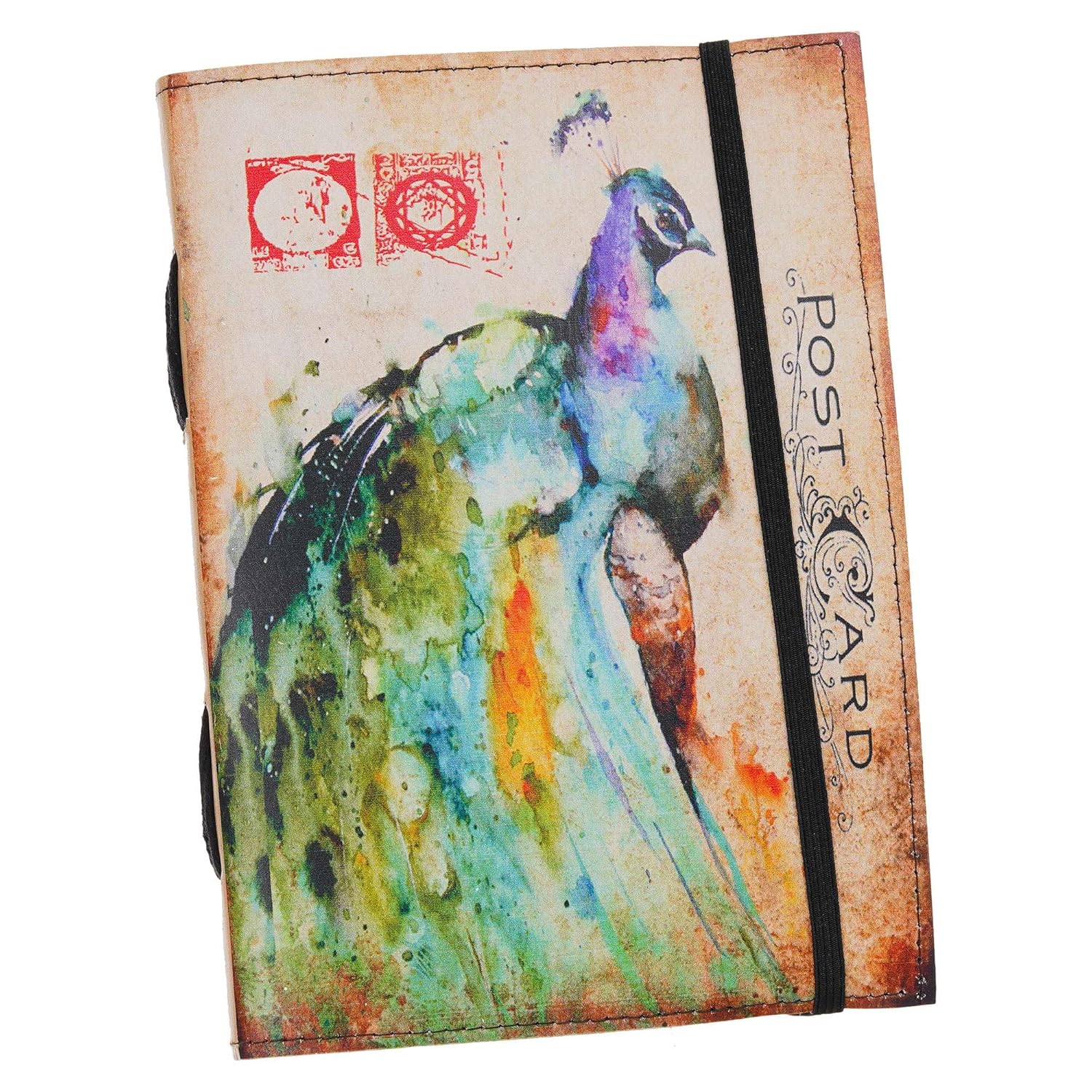 Deckle Edge Handmade Leather Notebook Journal