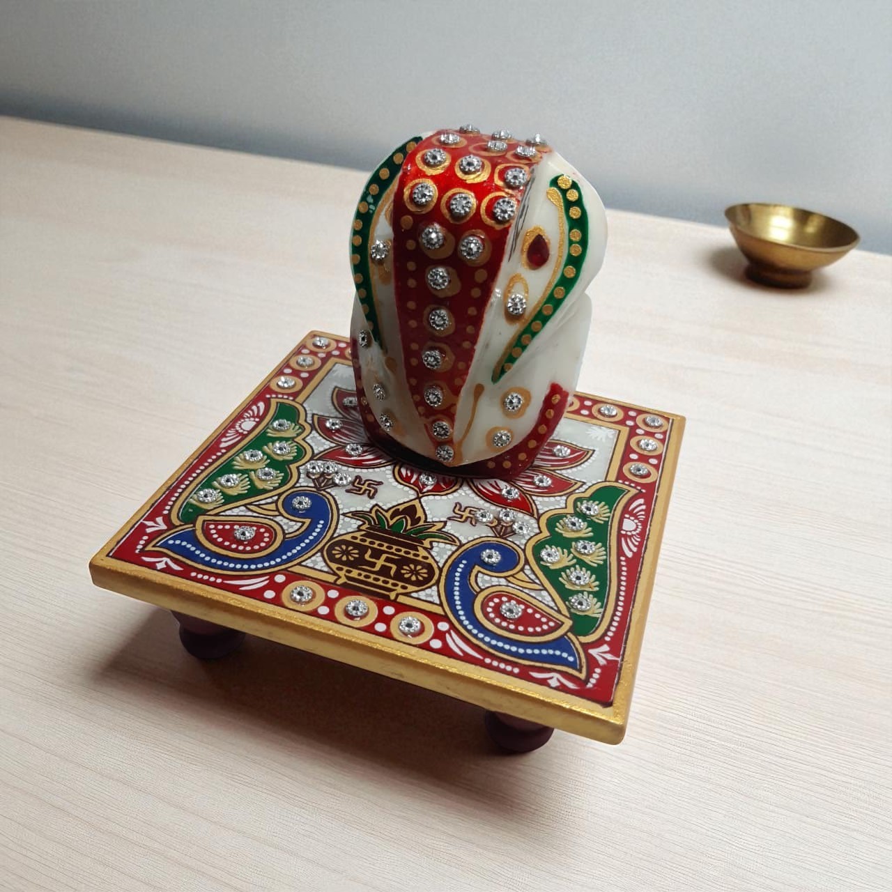 Lord Ganesha Idol Decorative Home and Pooja Showpiece