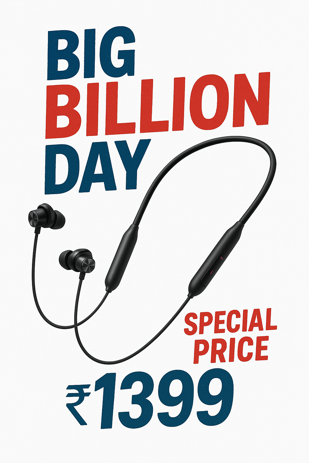 OnePlus Bullets Wireless Z3 in Ear Neckband with 12.4Mm Drivers, 3D Spatial Audio,10 Mins Charge for 27 Hrs Playback, AI Call Noise Cancellation, 4 EQ Preset, Dynamic Bass Enhancement & BT5.4, Black