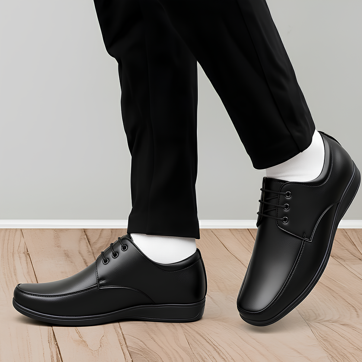 Men’s Formal Faux Leather Shoes | Office...
