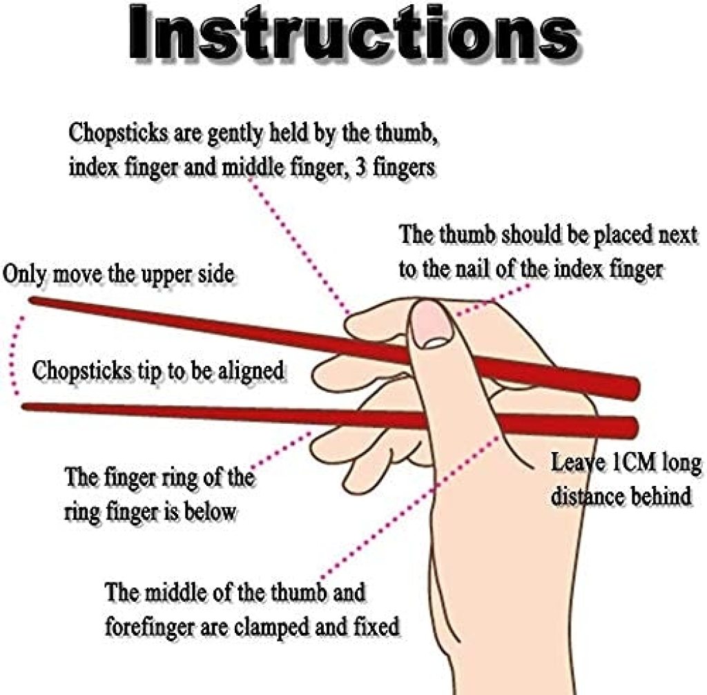 Reusable Stainless Steel Chopsticks With Non Slip Grip Grey White Finish