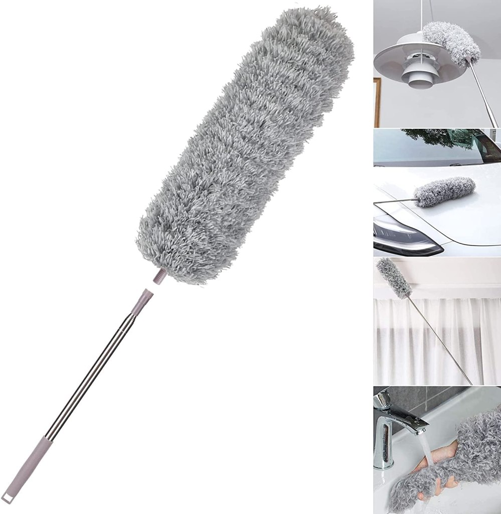 Microfiber Feather Duster with Telescopi...
