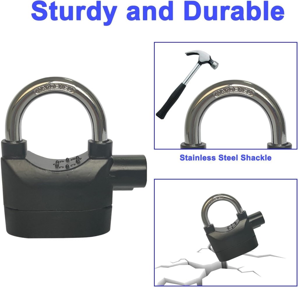 Anti Theft Motion Sensor Alarm Lock