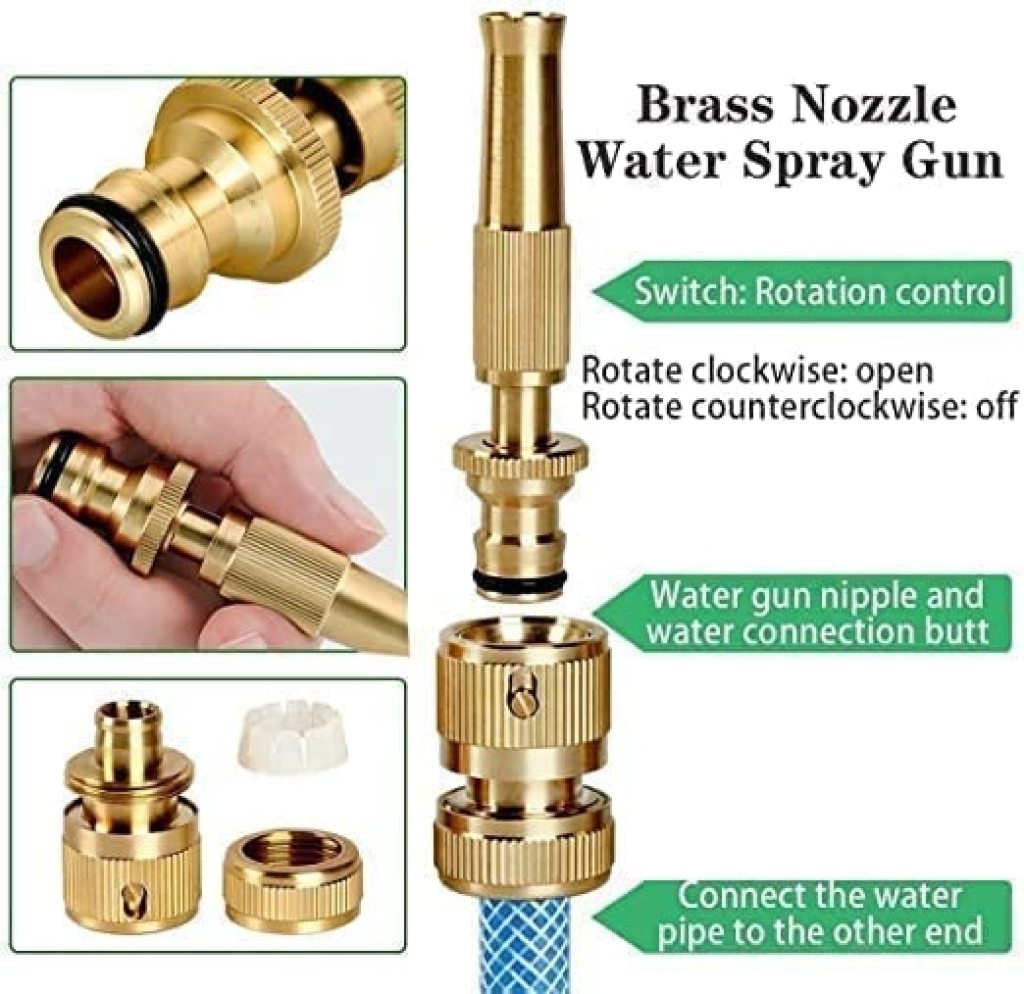 Brass High Pressure Hose Spray Gun