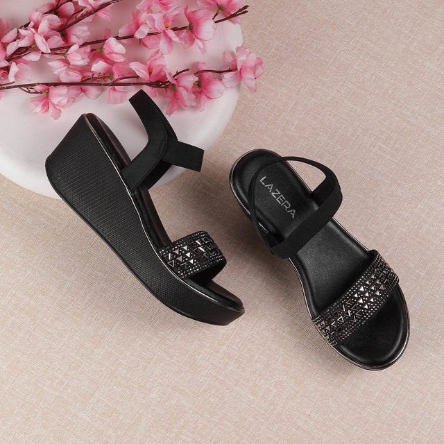 Showstopper Medium Heel Platform Party S...