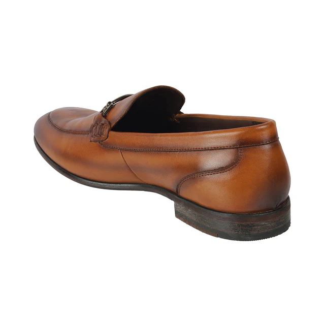 Mens Regalé Tan Leather Loafers (13-7027)