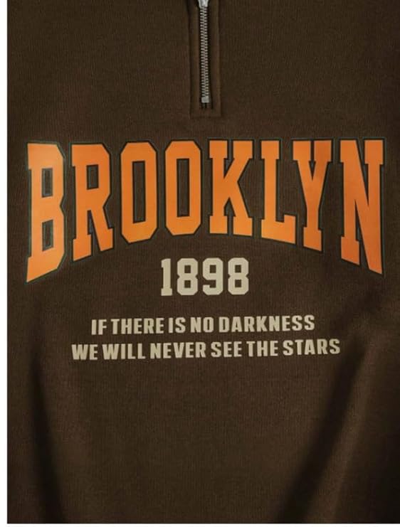 Men’s Collar Chain Cotton Fleece Sweatshirt | Warm Hoodie for Gym, Travel & Casual Winter Wear